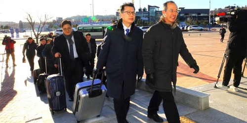 Une délégation sud-coréenne au Nord pour la première fois en près de deux ans - ảnh 1