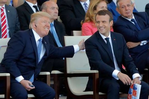 Donald Trump a invité Emmanuel Macron à la Maison Blanche - ảnh 1