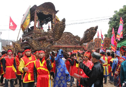 La procession de l’éléphant, une originalité du village de Dào Xa - ảnh 3