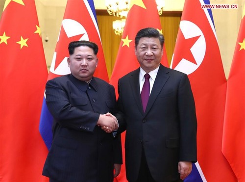 Entretien à Pékin entre Xi Jinping et Kim Jong-un - ảnh 1