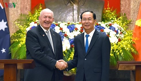 Entretien entre le président vietnamien et le gouverneur général d’Australie  - ảnh 2