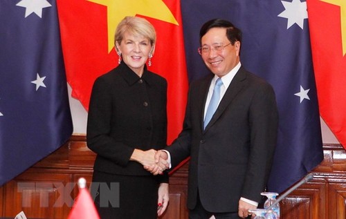 Première réunion des ministres des Affaires étrangères Vietnam-Australie - ảnh 1