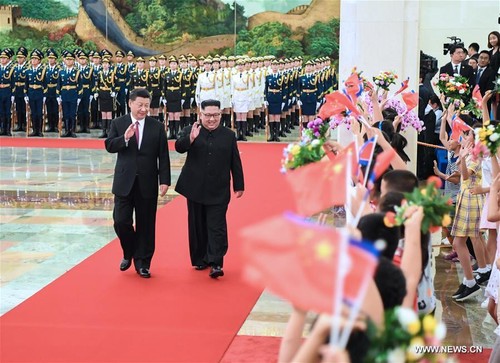 Kim Jong-un rencontre Xi Jinping à Pékin - ảnh 1