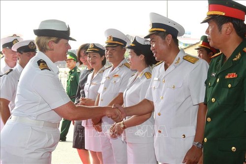 Une délégation de la Marine royale néo-zélandaise en visite d'amitié au Vietnam​ - ảnh 1