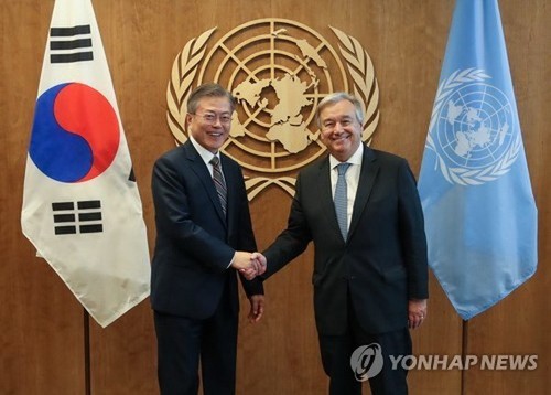 Moon Jae-in cherche un soutien international en faveur des liens intercoréens - ảnh 1