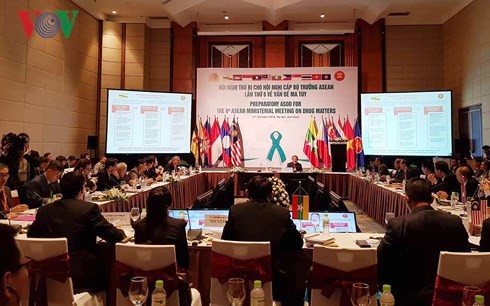 Lutte anti-drogue: Réunion d’officiels de haut rang de l’ASEAN - ảnh 1