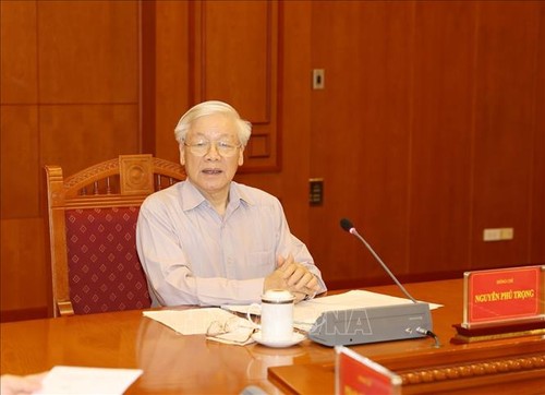 Nguyên Phu Trong préside une réunion du comité de lutte contre la corruption - ảnh 1