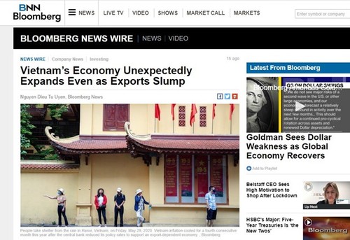 Bloomberg: «L’incroyable croissance économique du Vietnam en pleine pandémie» - ảnh 1