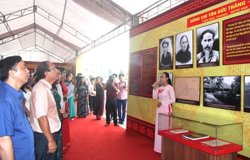 Exposition: «Président Tôn Duc Thang, la vie et la carrière» - ảnh 1