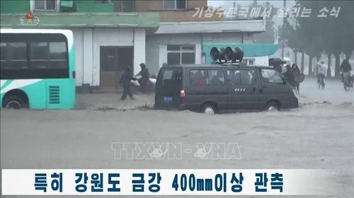 Des bénévoles de la Croix-Rouge aident Pyongyang à faire face au coronavirus et aux inondations - ảnh 1