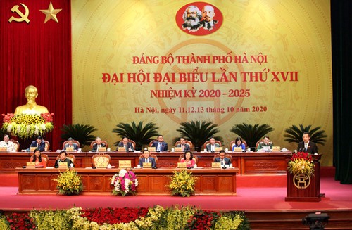 Ouverture du 17e congrès de l’organisation du Parti pour la ville de Hanoi - ảnh 1