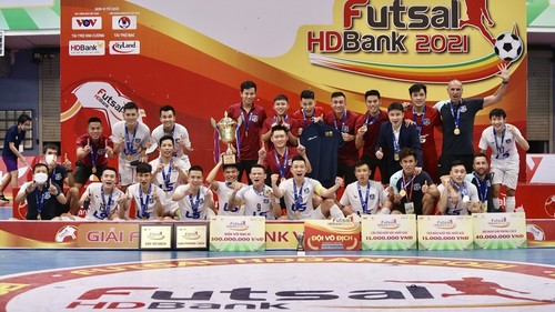 Championat national de Futsal 2021: Thai Son Nam remporte le titre de champion - ảnh 1