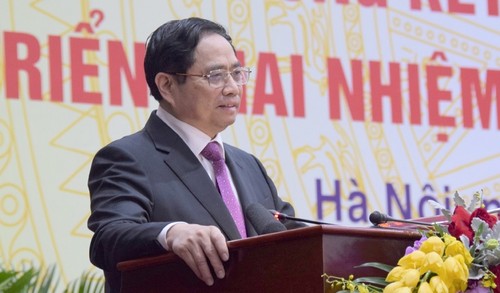 Pham Minh Chinh à la conférence-bilan de 2021 du secteur des Affaires intérieures - ảnh 1