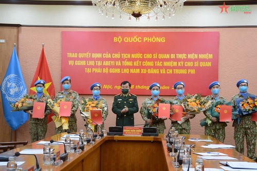 Sept officiers vietnamiens participeront à la FISNUA  - ảnh 1