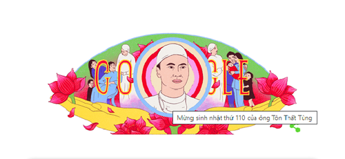 Google Doodle honore le professeur Tôn Thât Tùng - ảnh 1