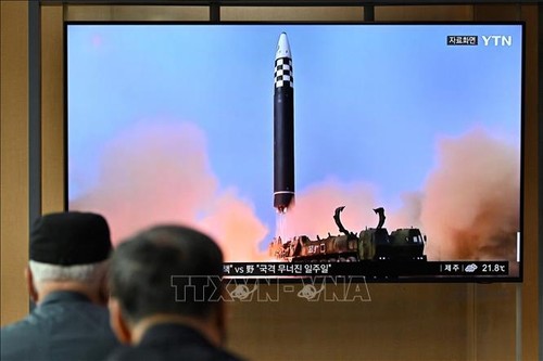 Nouveau tir de missile balistique par la RPDC - ảnh 1
