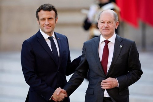 Rencontre entre Olaf Scholz et Emmanuel Macron: un dialogue amical et constructif - ảnh 1