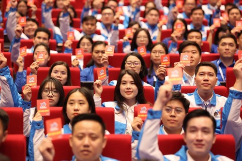 Ouverture du 12e congrès national de l’Union de la jeunesse communiste Hô Chi Minh - ảnh 1