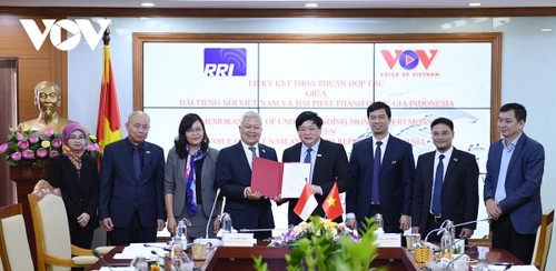 VOV và RRI ký thỏa thuận hợp tác mới, góp phần vun đắp tình hữu nghị Việt Nam – Indonesia - ảnh 1