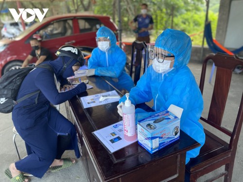 Các chốt kiểm soát dịch Covid-19 ở Thuận Thành là “lá chắn” ngăn chặn dịch bệnh lây lan - ảnh 7