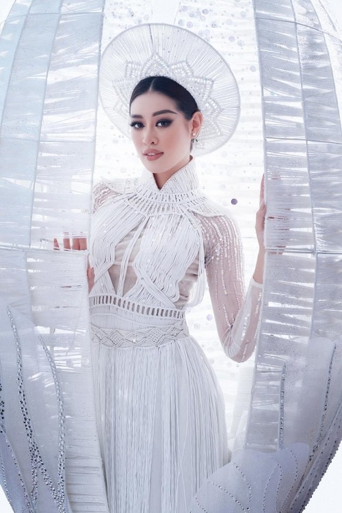Kén em chính thức trở thành trang phục dân tộc cho Khánh Vân tại Miss  Universe 2020