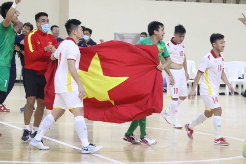 Toàn cảnh trận đấu cảm xúc đưa ĐT Futsal Việt Nam đến World Cup lần thứ hai - ảnh 11