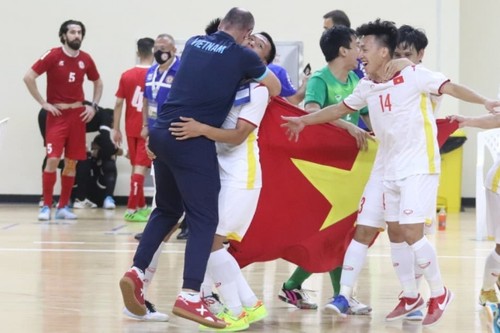 Toàn cảnh trận đấu cảm xúc đưa ĐT Futsal Việt Nam đến World Cup lần thứ hai - ảnh 10