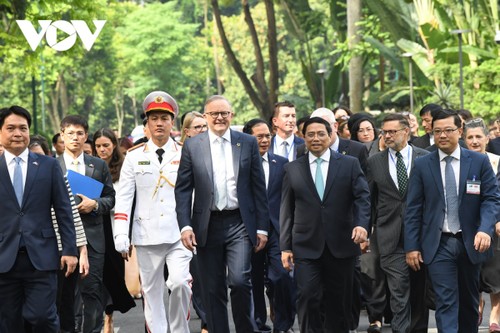 Toàn cảnh Thủ tướng Phạm Minh Chính chủ trì lễ đón chính thức Thủ tướng Australia - ảnh 4