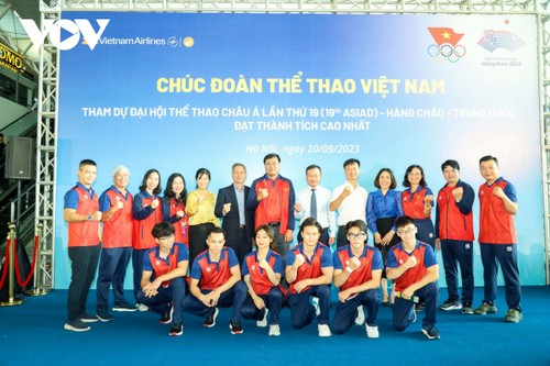 Đoàn Thể thao Việt Nam lên đường tham dự ASIAD 19 - ảnh 3
