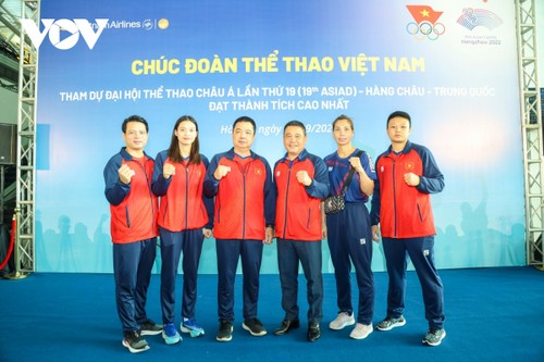 Đoàn Thể thao Việt Nam lên đường tham dự ASIAD 19 - ảnh 7