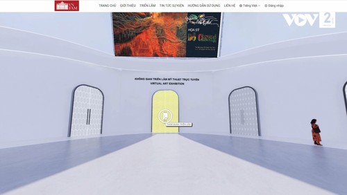 Không gian triển lãm mỹ thuật trực tuyến: Trải nghiệm mới cho người yêu nghệ thuật - ảnh 11