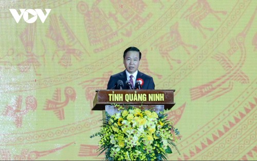 Màn nghệ thuật hùng tráng kỷ niệm 60 năm thành lập tỉnh Quảng Ninh - ảnh 8