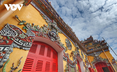 Cận cảnh điện Kiến Trung sắp mở cửa đón khách dịp Tết Giáp Thìn 2024 - ảnh 11