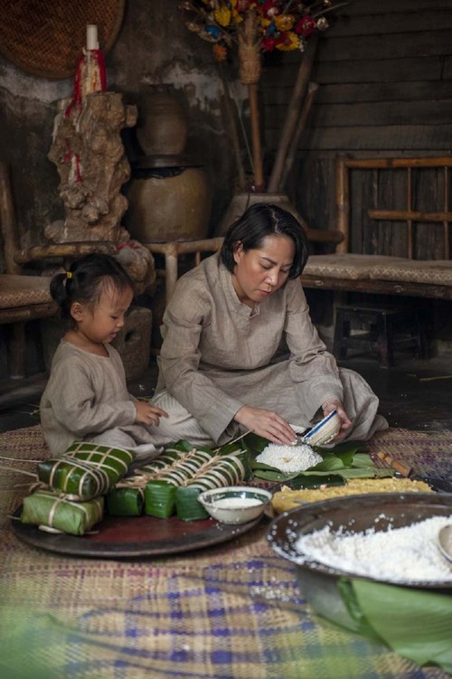 Bánh chưng-biểu tượng truyền thống ẩm thực ngày Tết Việt Nam - ảnh 9