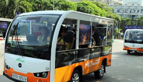 Thành phố Hồ Chí Minh thí điểm xe điện chở khách du lịch ở nội đô thành phố - ảnh 3