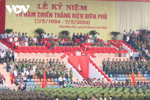 Tổng duyệt kỷ niệm, diễu binh, diễn hành 70 năm Chiến thắng Điện Biên Phủ - ảnh 1
