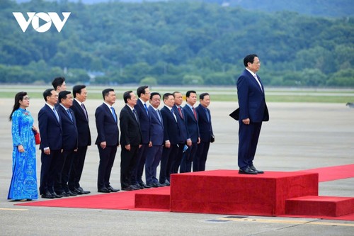 Lễ đón Thủ tướng Phạm Minh Chính và Phu nhân thăm chính thức Hàn Quốc - ảnh 4