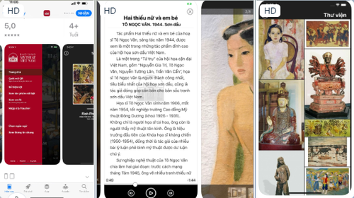 ベトナム美術博物館を紹介するアプリ「iMuseum VFA」 - ảnh 6