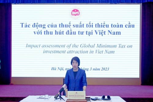 ベトナム グローバルミニマム課税の適用を準備 - ảnh 1