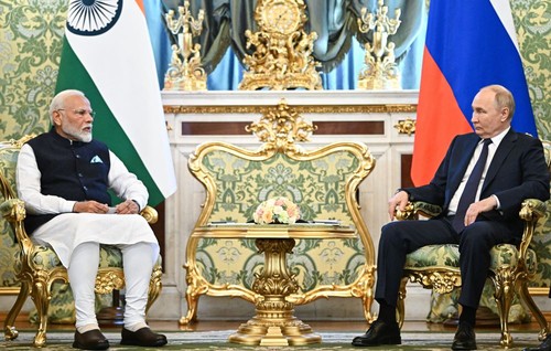 ロシアとインドが首脳会談 幅広い分野の協力強化で一致 - ảnh 1
