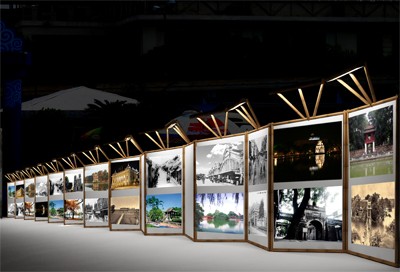 “越南古今建筑”画展在泰国举行 - ảnh 1