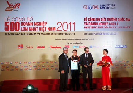 2011年越南增长最快500强企业发布 - ảnh 1