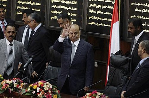 萨利赫正式向也门新总统哈迪移交权力 - ảnh 1