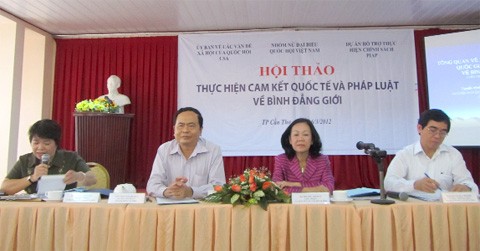 越南积极履行实现两性平等国际承诺及法律 - ảnh 1