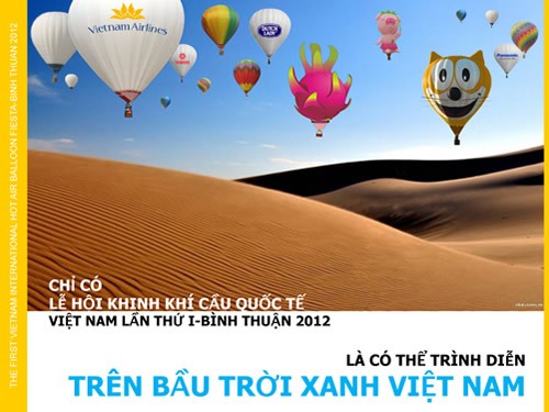 越南国际热气球节将在平顺省举行 - ảnh 1