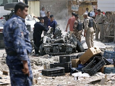 基地组织宣布对伊拉克系列爆炸和枪击事件负责 - ảnh 1