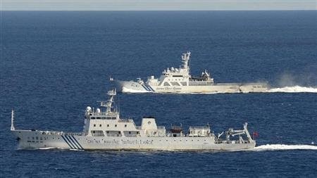 中国船只在中日争议海域巡逻 - ảnh 1