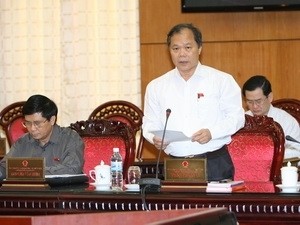 越南国会法律委员会第6次全体会议闭幕 - ảnh 1