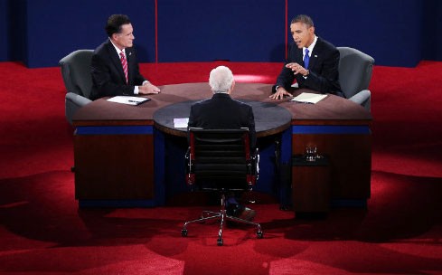 2012年美国大选：最后一场总统候选人电视辩论结束 - ảnh 1