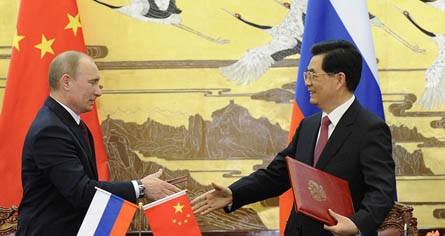 中俄领导人希望在2013年进一步推动双边关系 - ảnh 1